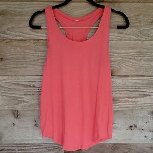 Lululemon Sze 4 Coral Love Tank Pleated SleevelessTop